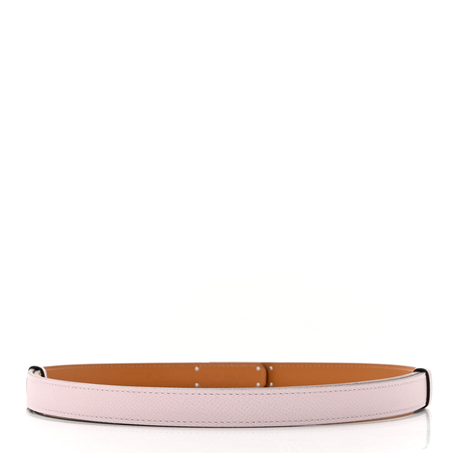 Hermes Epsom Kelly Belt Mauve Pale 3 of 4