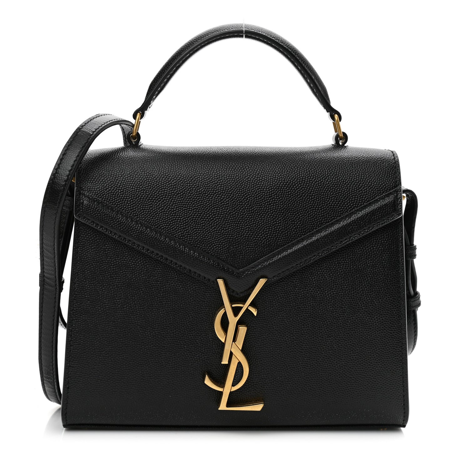 Grain de Poudre Mini Classic Monogram Cassandra Top Handle Black