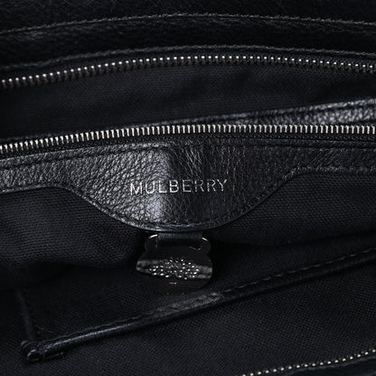 Mulberry Soft Grain Calfskin Satchel Black 6 of 8