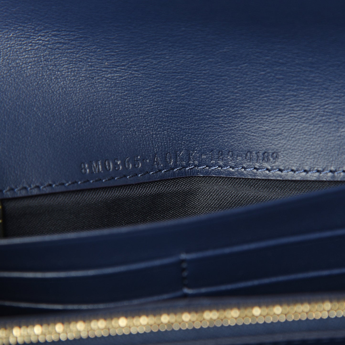 Vitello Liberty Lucido F is Fendi Continental Envelope Wallet On Chain Blueberry
