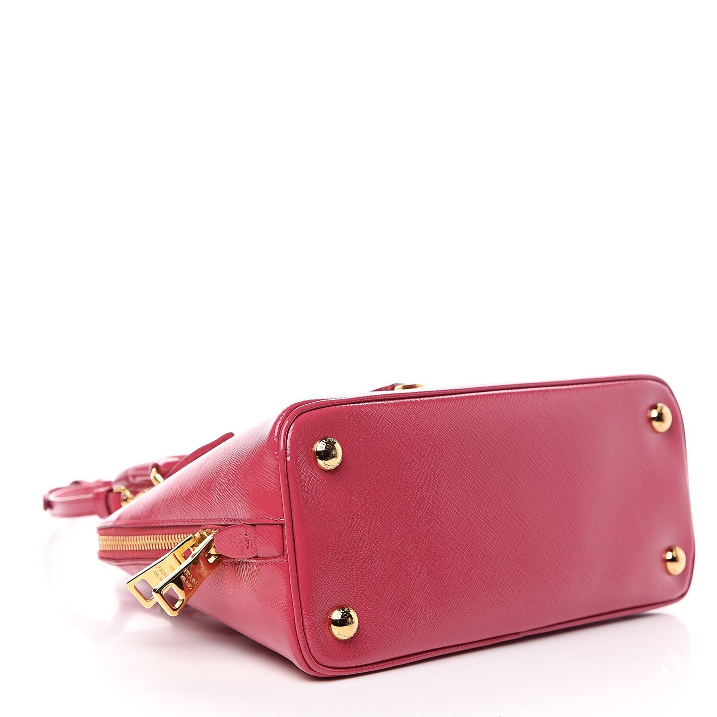 Saffiano Vernice Mini Promenade Tote Peonia
