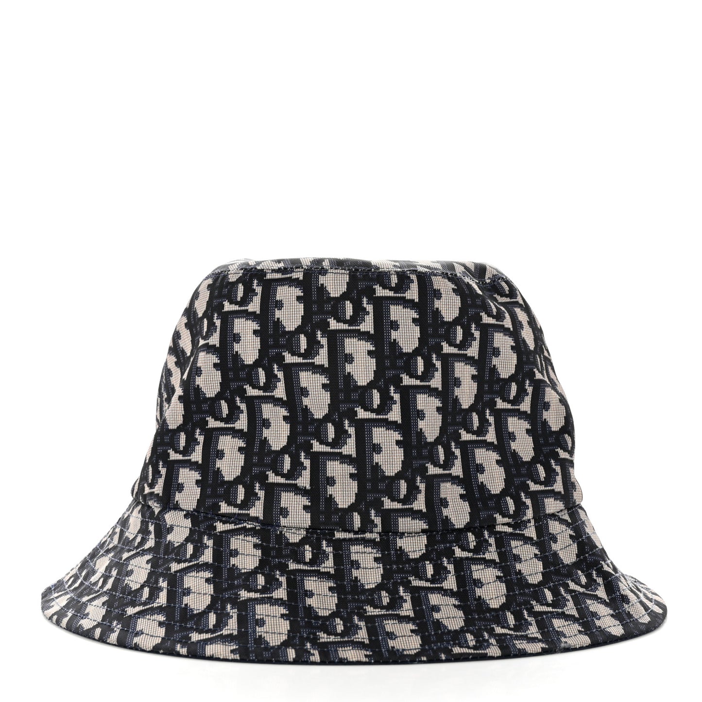 Oblique Reversible Teddy-D Brim Bucket Hat Blue