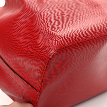 Louis Vuitton Epi Petit Noe Castillan Red 9 of 15