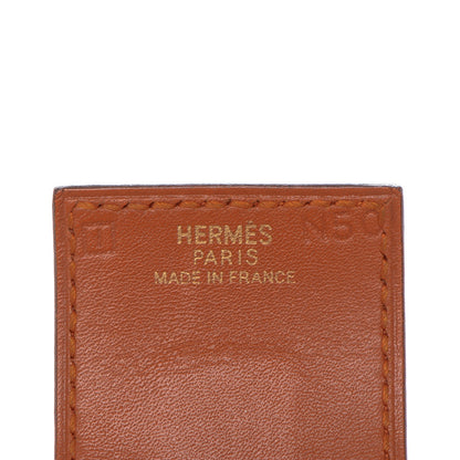 Hermes Chamonix Vegas Lock Wide Cuff M Potiron Orange 3 of 4