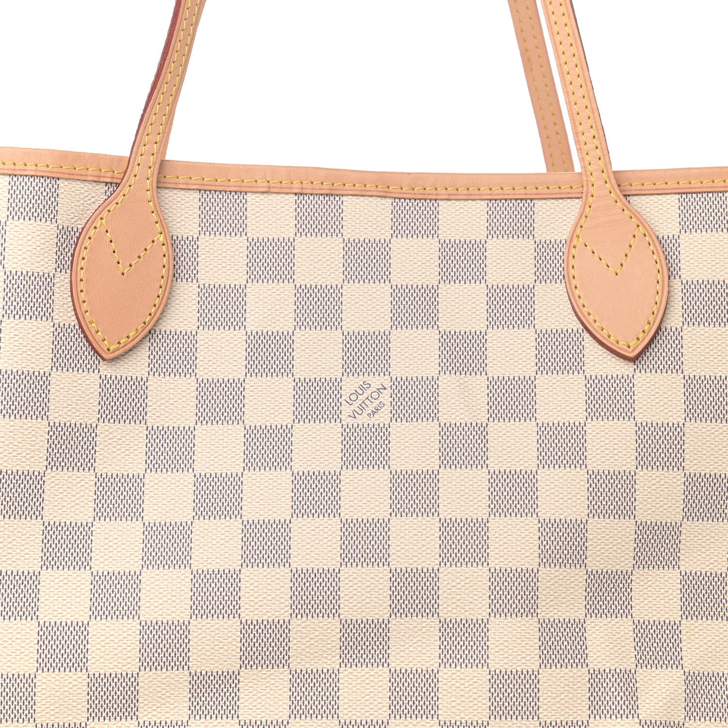 Louis Vuitton Damier Azur Neo Neverfull MM Rose Ballerine 9 of 12
