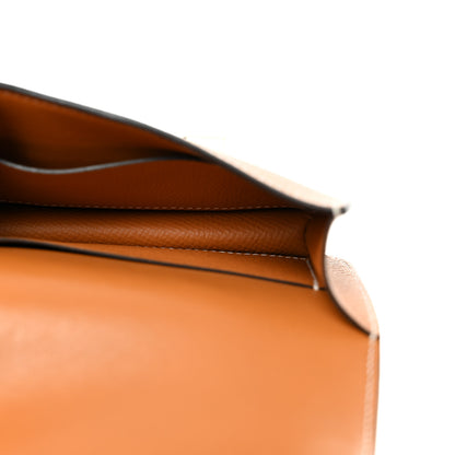 Hermes Epsom Constance Slim Wallet Gold 6 of 9