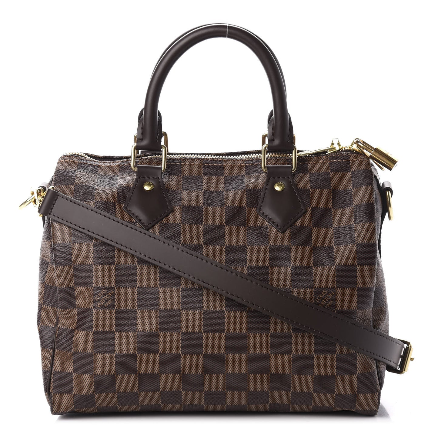 Damier Ebene Speedy Bandouliere 25