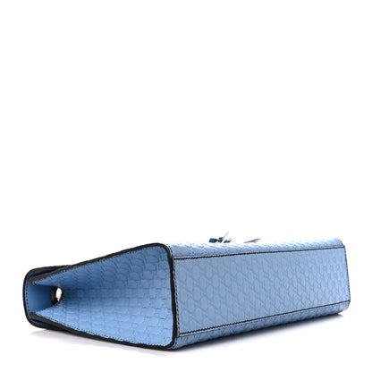 Gucci Microguccissima Medium Emily Chain Shoulder Bag Mineral Blue 4 of 12