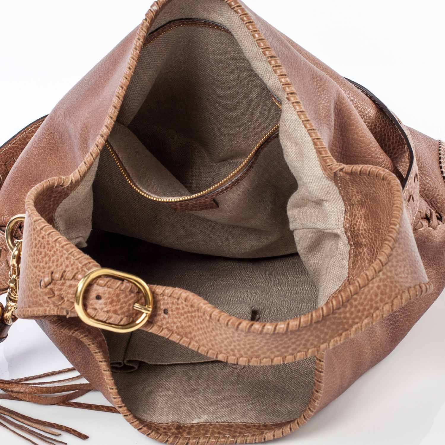 Gucci Leather Large New Jackie Hobo 9 of 16