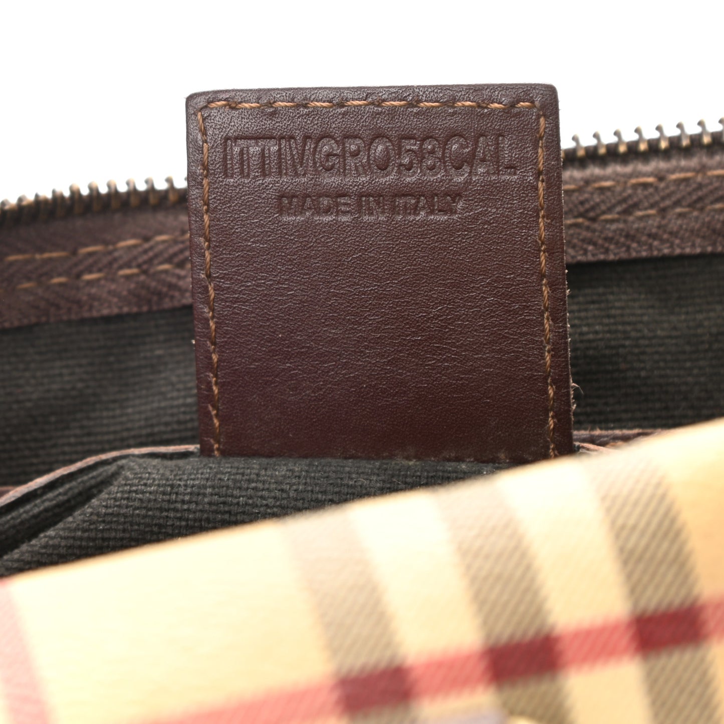 Haymarket Check Studded Bowler Brown