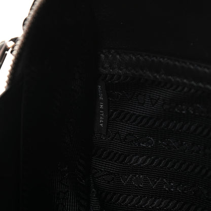 Prada Saffiano Travel Medium Brique Crossbody Bag Marmo 7 of 12