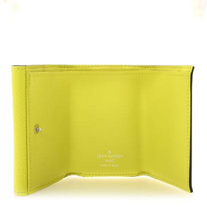 Louis Vuitton Monogram Taiga Discovery Compact Wallet Yellow 5 of 7
