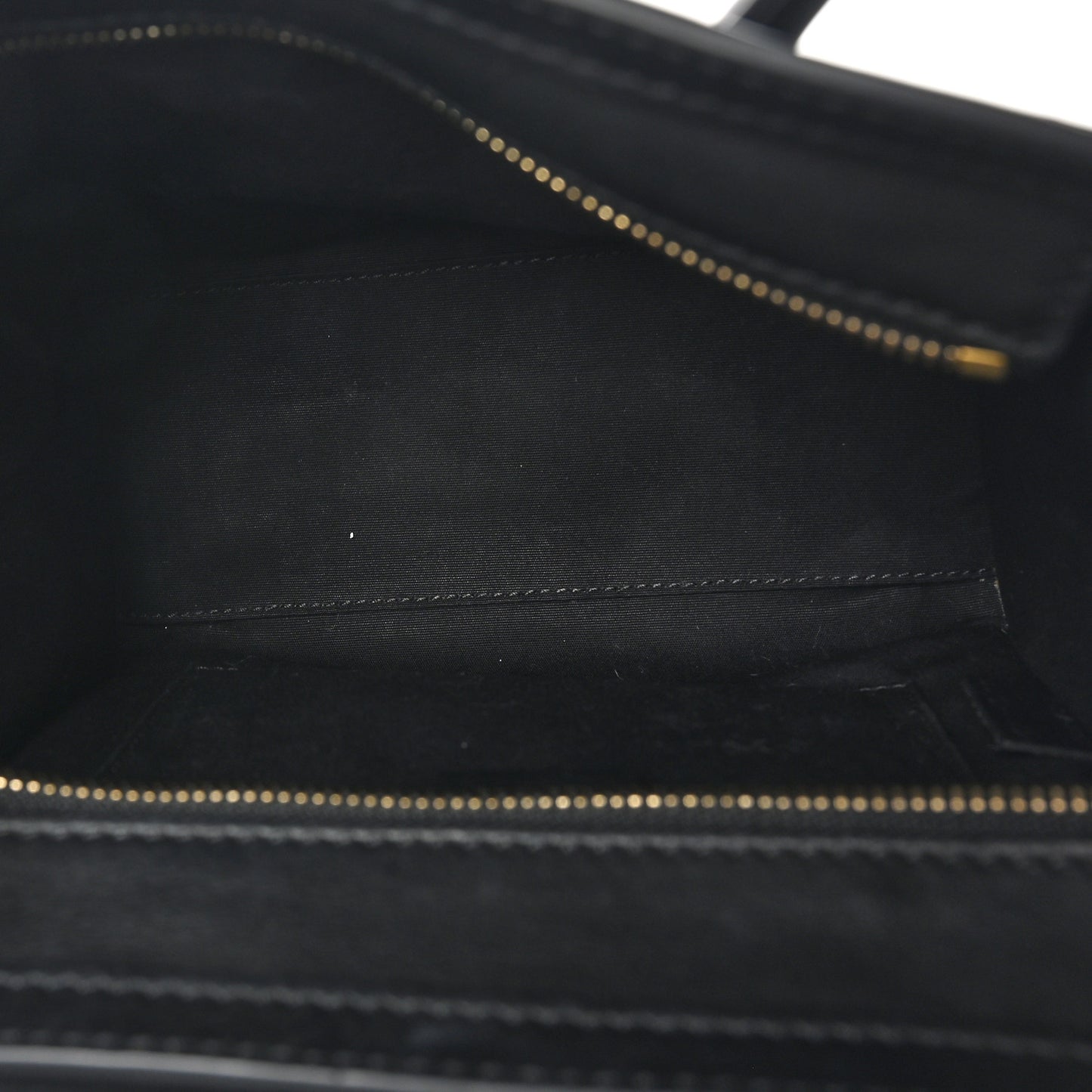 Smooth Calfskin Nano Luggage Black