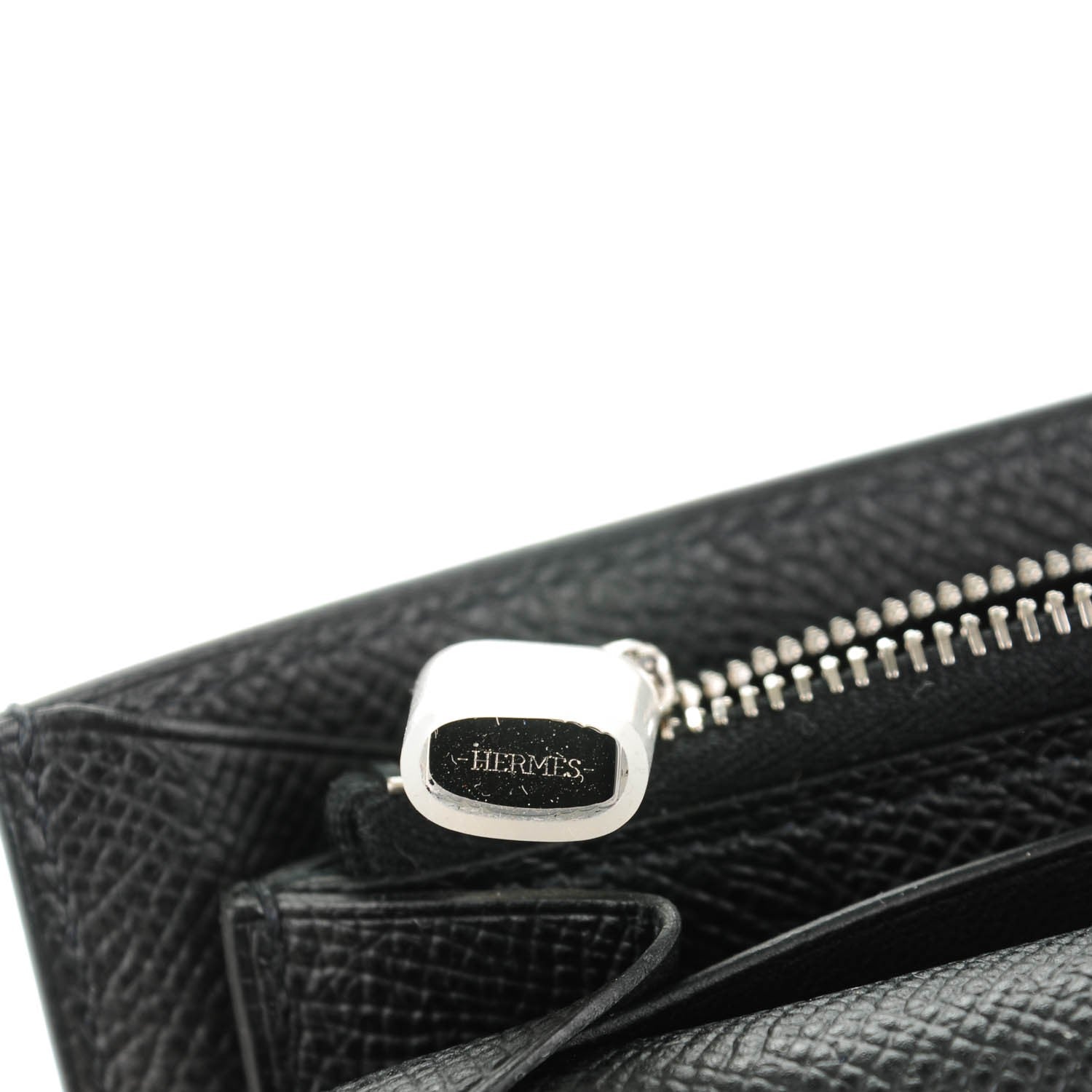 Hermes Epsom Kelly Longue Wallet Black 13 of 13