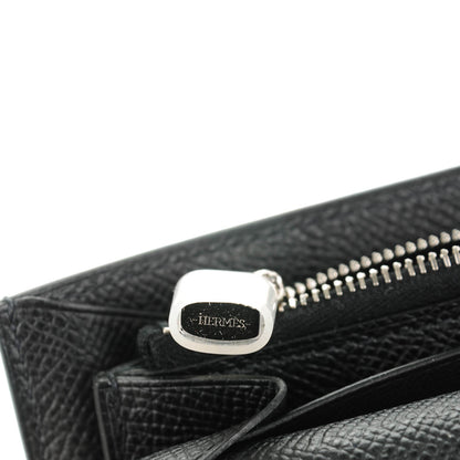 Hermes Epsom Kelly Longue Wallet Black 13 of 13