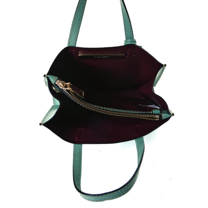 Marc Jacobs Grained Calfskin Mini Grind Tote Green 5 of 13