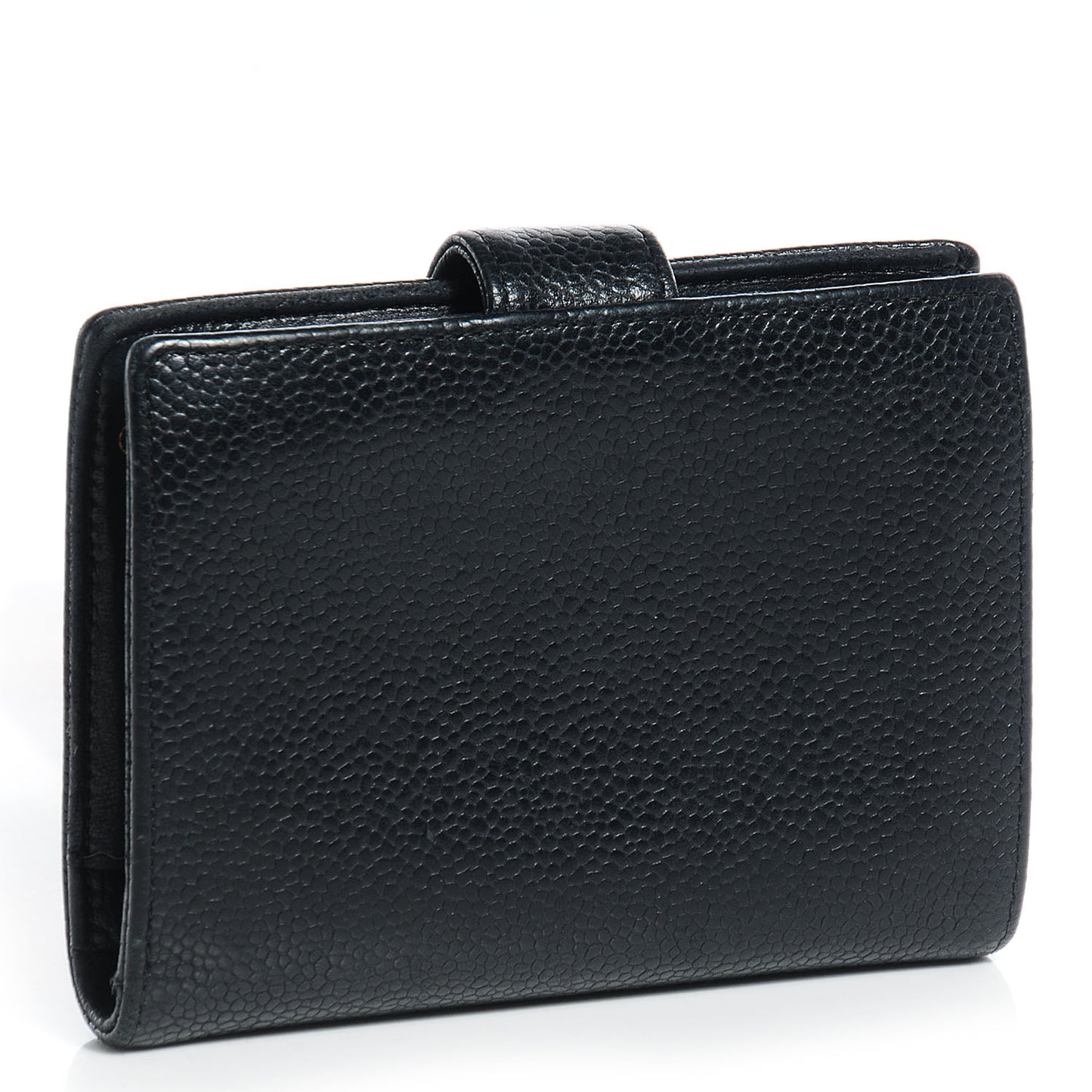 Caviar CC French Wallet Black