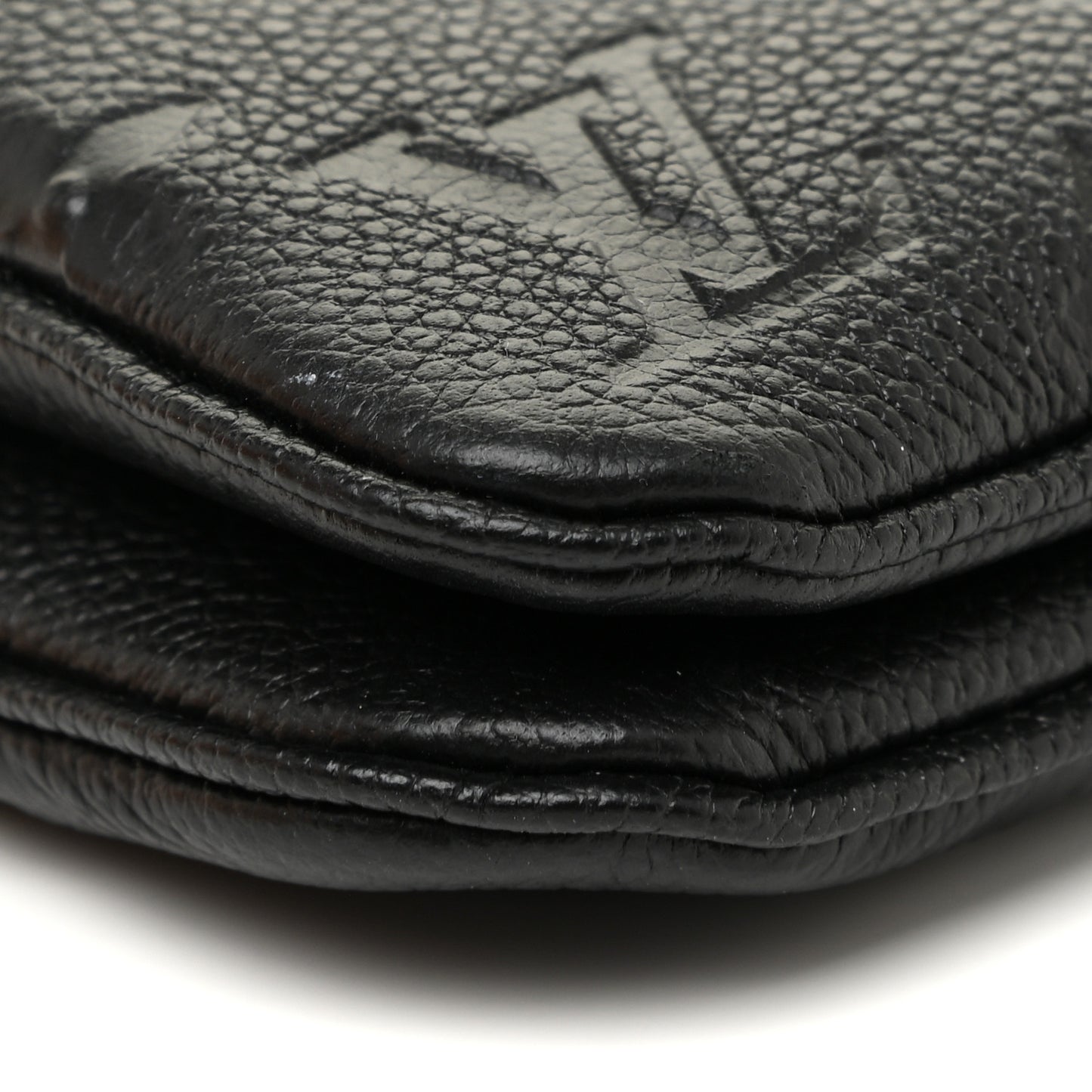 Empreinte Double Zip Pochette Black