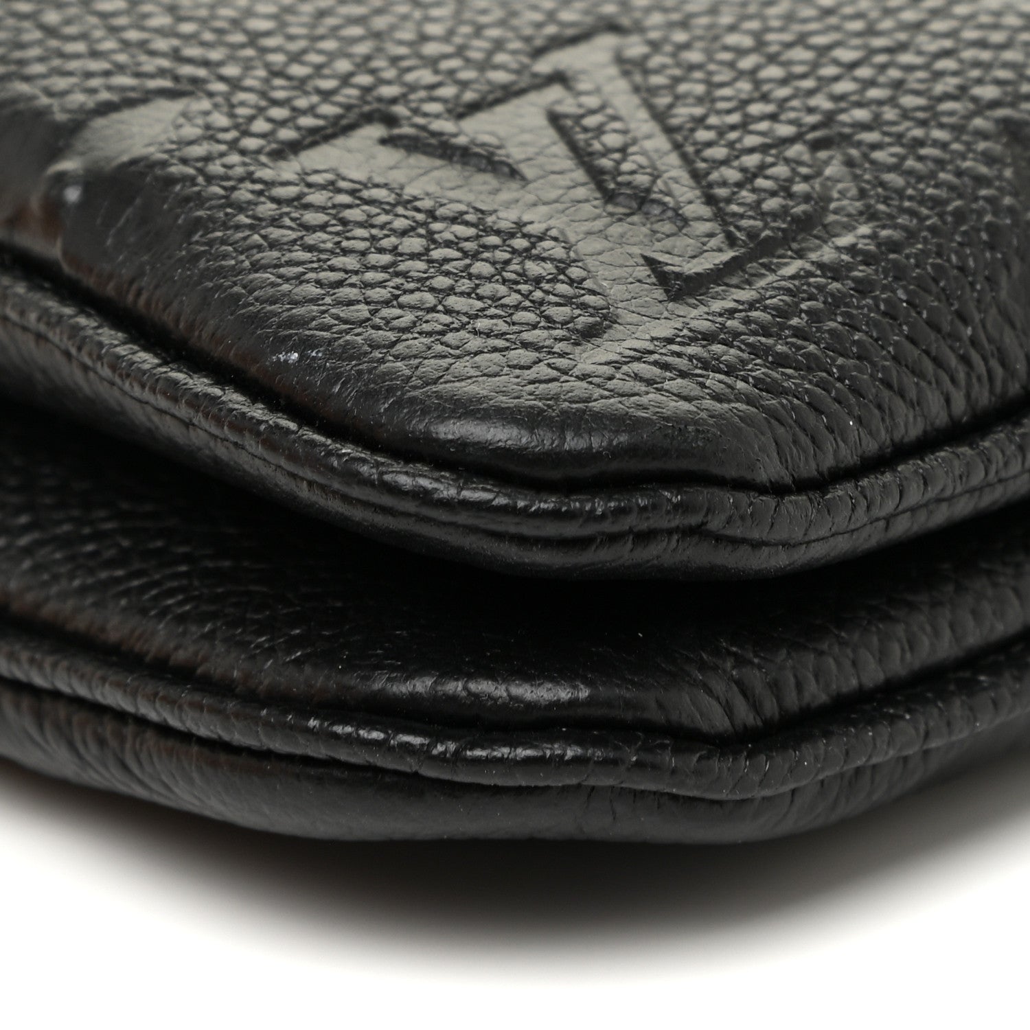 Louis Vuitton Empreinte Double Zip Pochette Black 9 of 11