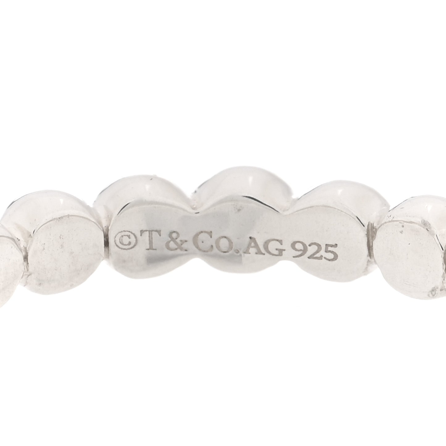 Sterling Silver HardWear Bead Ring 57 8