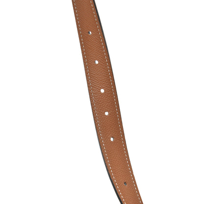 Hermes Swift Epsom 24mm Constance H Belt 90 Black Gold 4 of 5