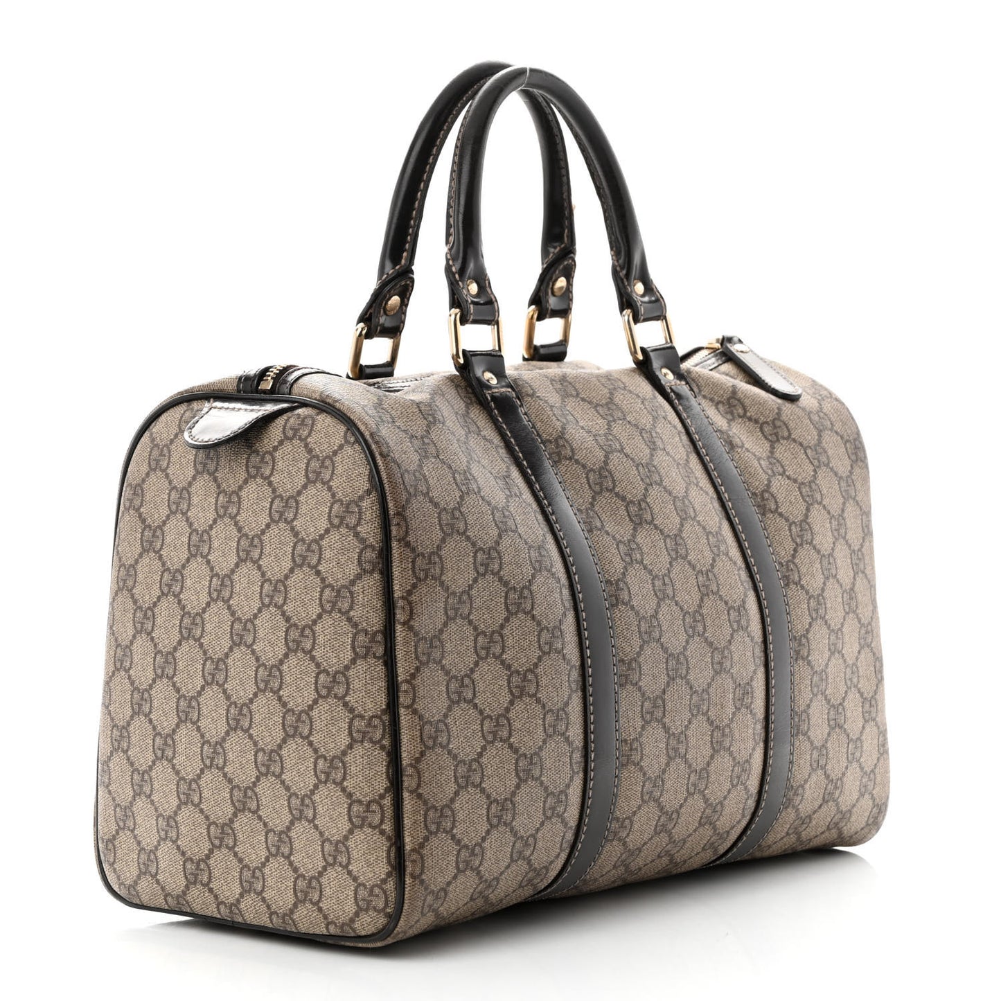 GG Plus Monogram Medium Joy Boston Dark Brown