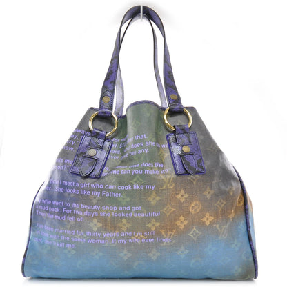 Louis Vuitton Richard Prince Heartbreak Jokes Tote 1 of 7