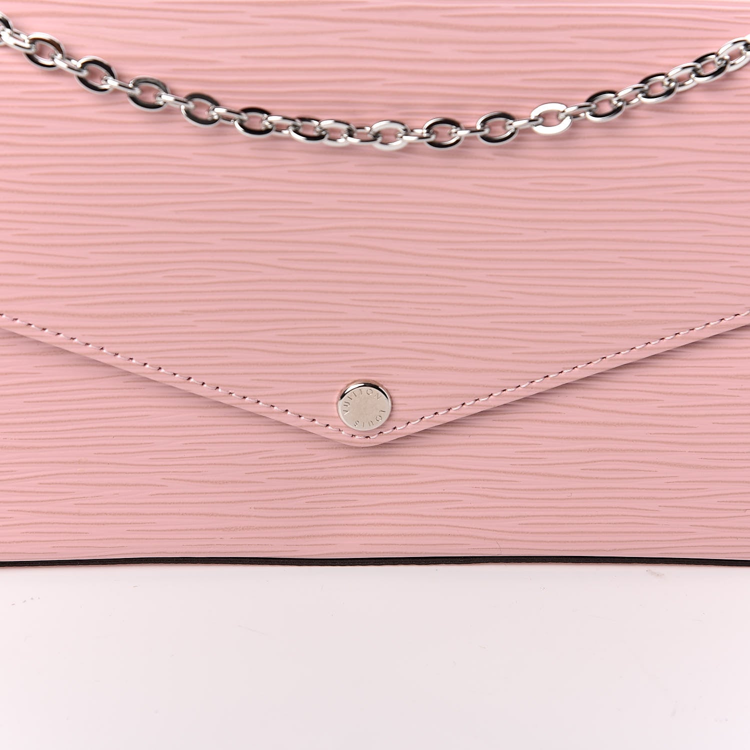 Louis Vuitton Epi Pochette Felicie Rose Ballerine 10 of 12