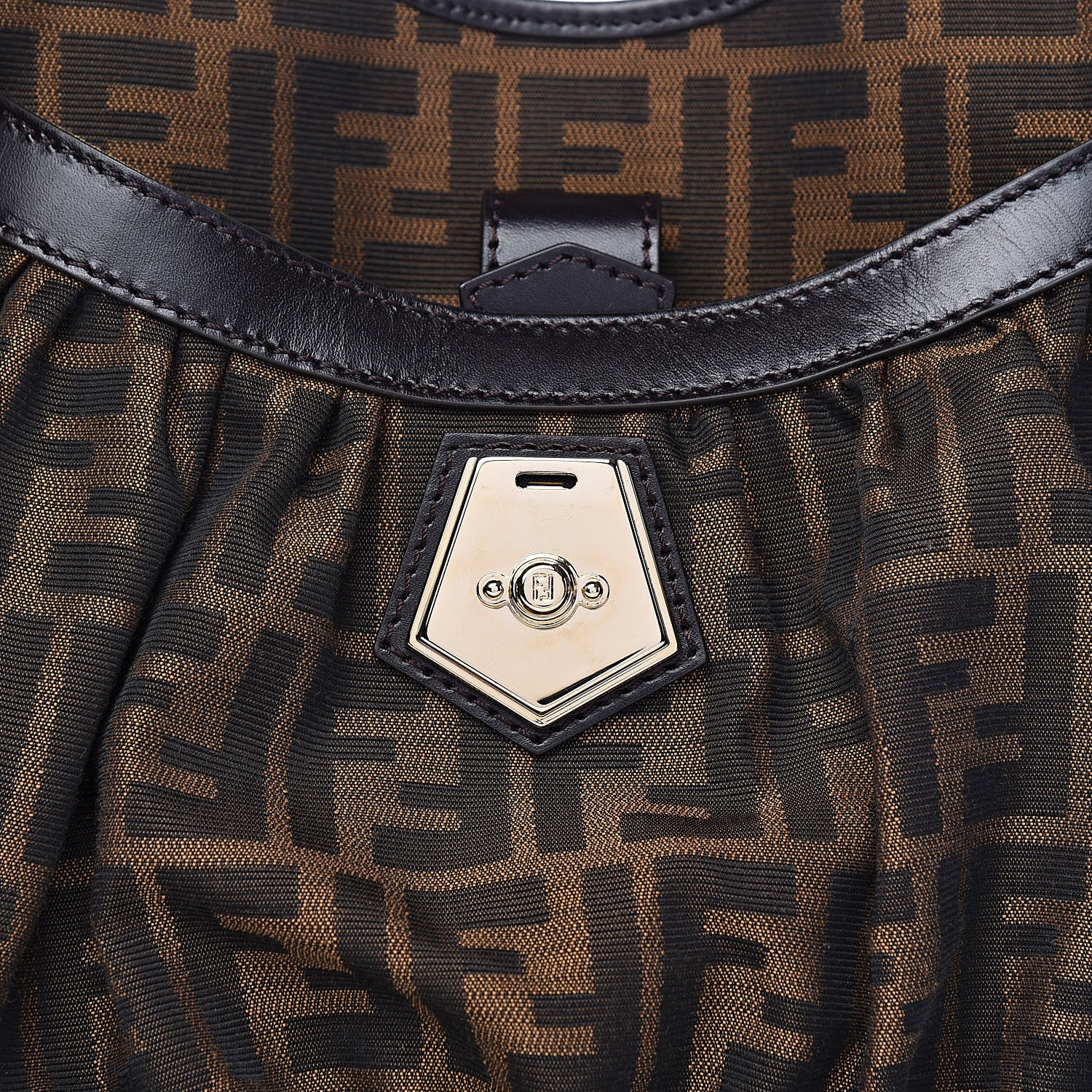 Fendi Zucca Large Chef Tote Tobacco 14 of 14