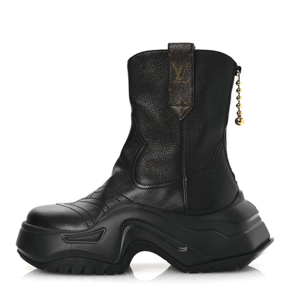 Louis Vuitton Monogram LV Archlight 2.0 Platform Ankle Boots 38 Black 1 of 11