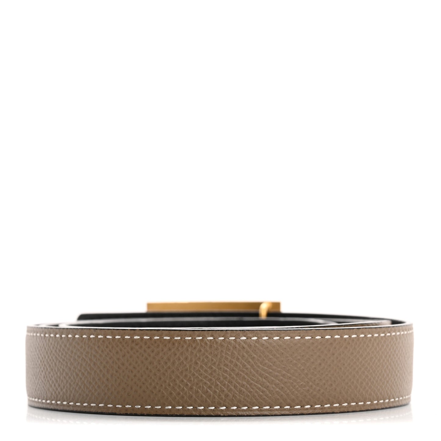 Epsom Swift 24mm Collier De Chien CDC Belt 95 38 Etoupe Black