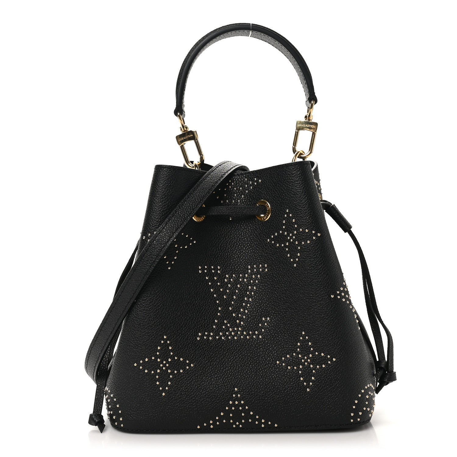Louis Vuitton Empreinte Monogram Giant Studded Neonoe BB Black 1 of 9