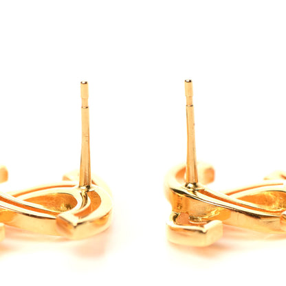 Chanel Metal Obazine CC Earrings Gold 3 of 5