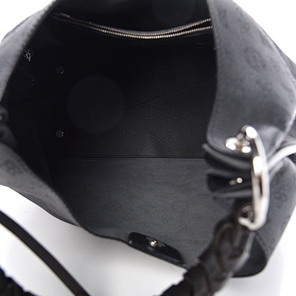 Louis Vuitton Mahina Carmel Hobo Black 5 of 11
