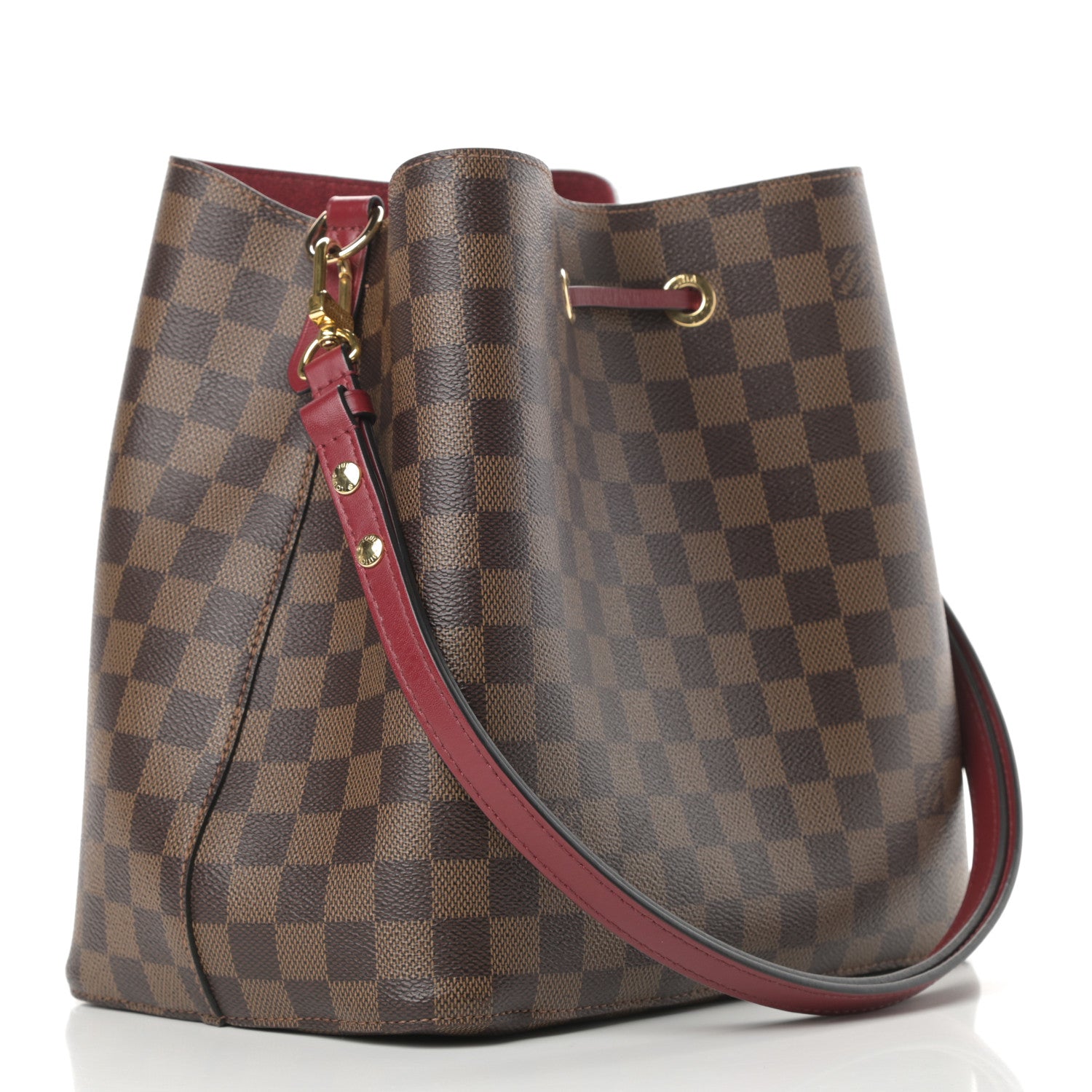 Louis Vuitton Damier Ebene Neonoe MM Cherry Berry 3 of 13