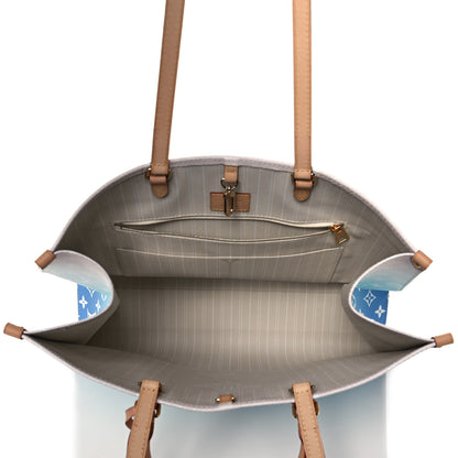 Louis Vuitton Monogram Giant By The Pool Onthego GM Blue 5 of 11