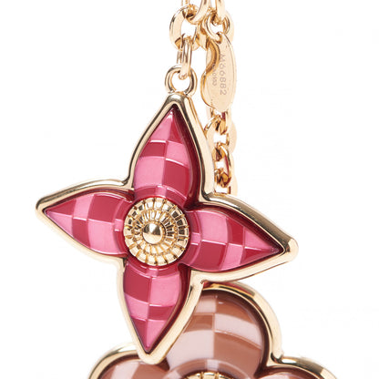 Louis Vuitton Metal Resin Mosaique Bag Charm Rouge Fauviste 2 of 4