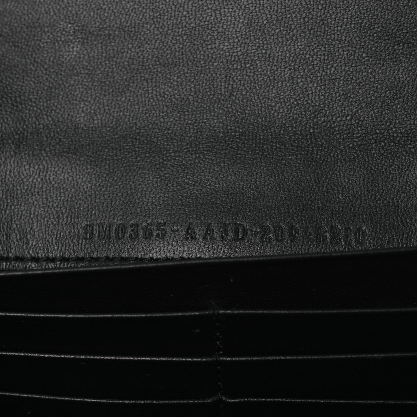 Nappa Matisse FF Embossed Continental Wallet Black