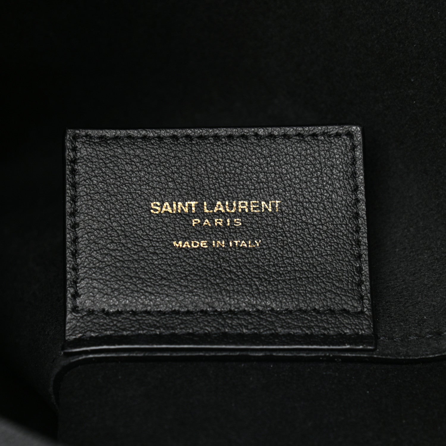 Saint Laurent Calfskin Large Shopping Tote Black 7 of 11