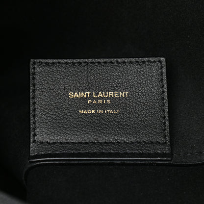 Saint Laurent Calfskin Large Shopping Tote Black 7 of 11
