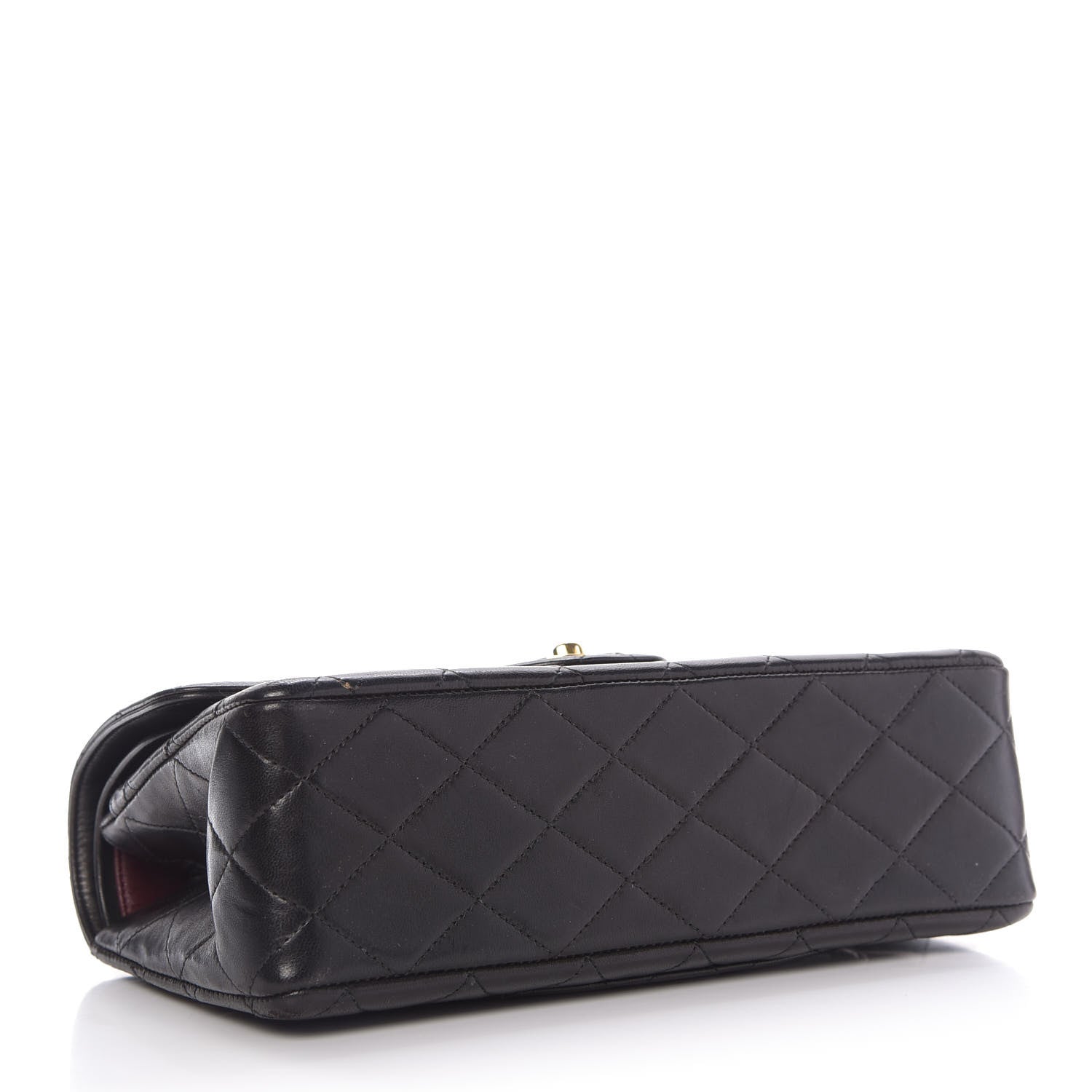 Chanel Lambskin Quilted Small Double Flap Black 4 of 10