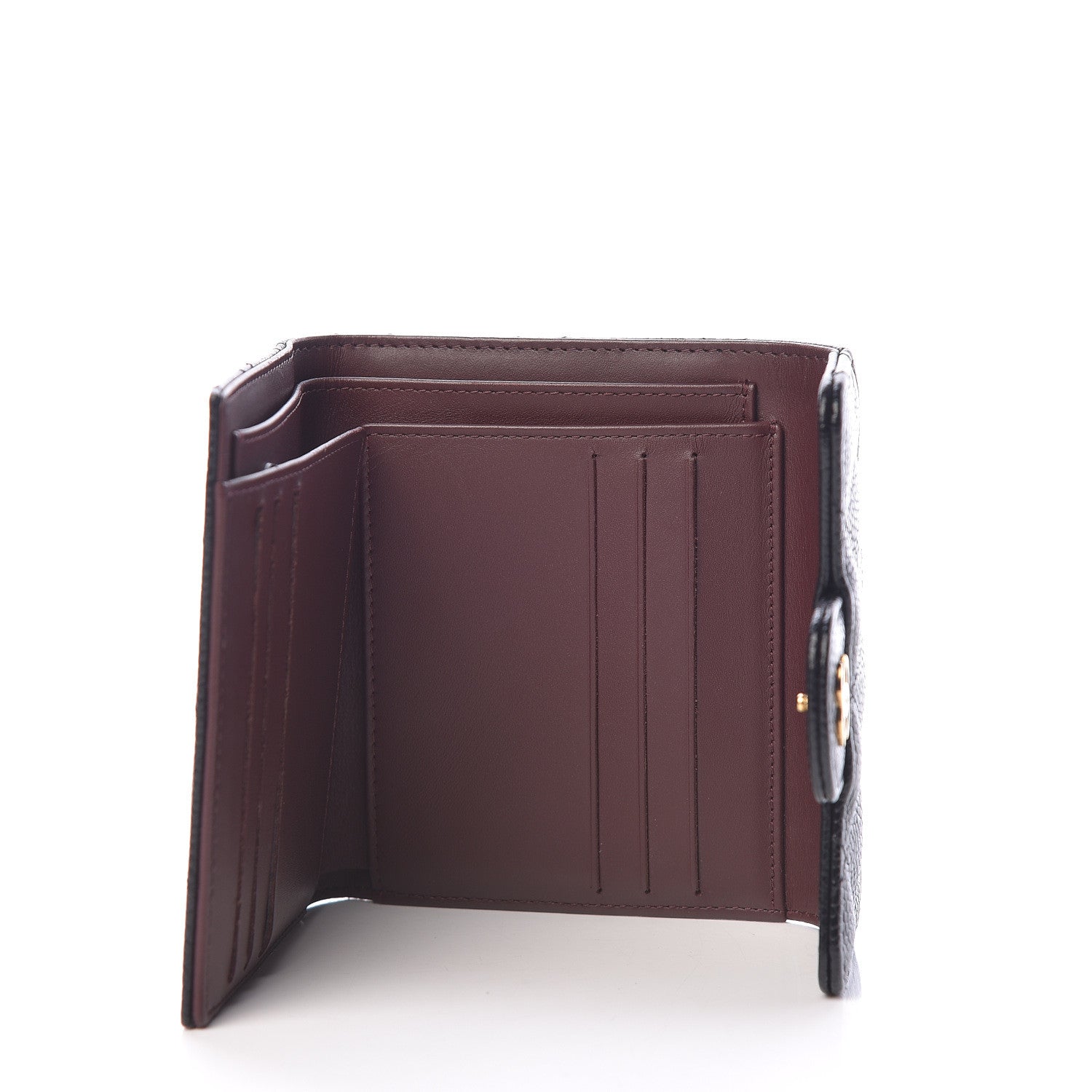 Chanel Caviar Quilted Compact Flap Wallet Black 5 of 10