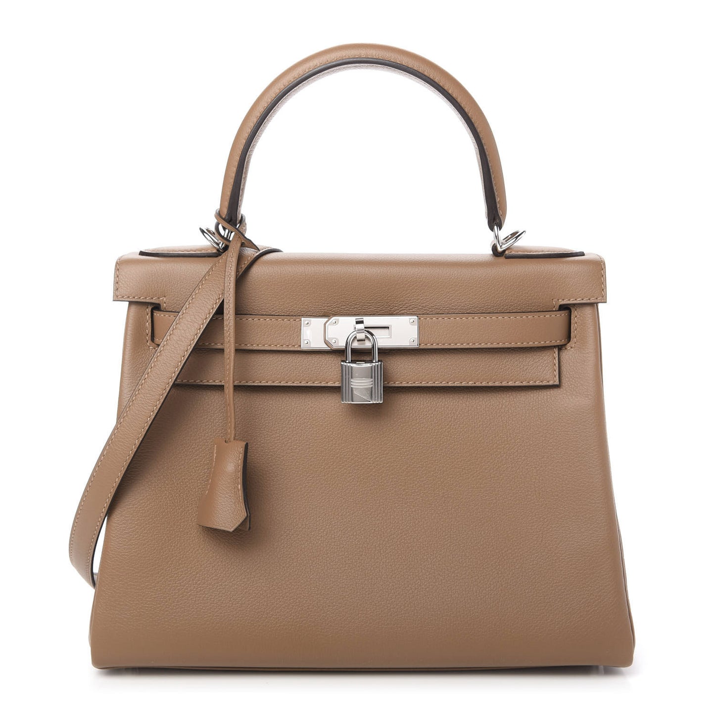 Evercolor Kelly Retourne 28 Beige De Weimar