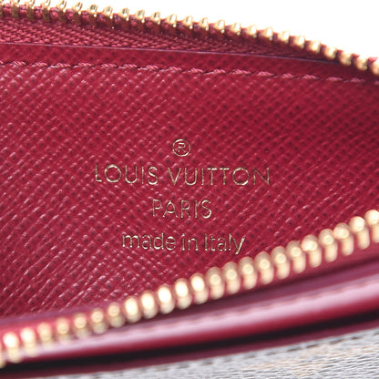 Louis Vuitton Monogram Zipped Card Holder Fuchsia 6 of 6