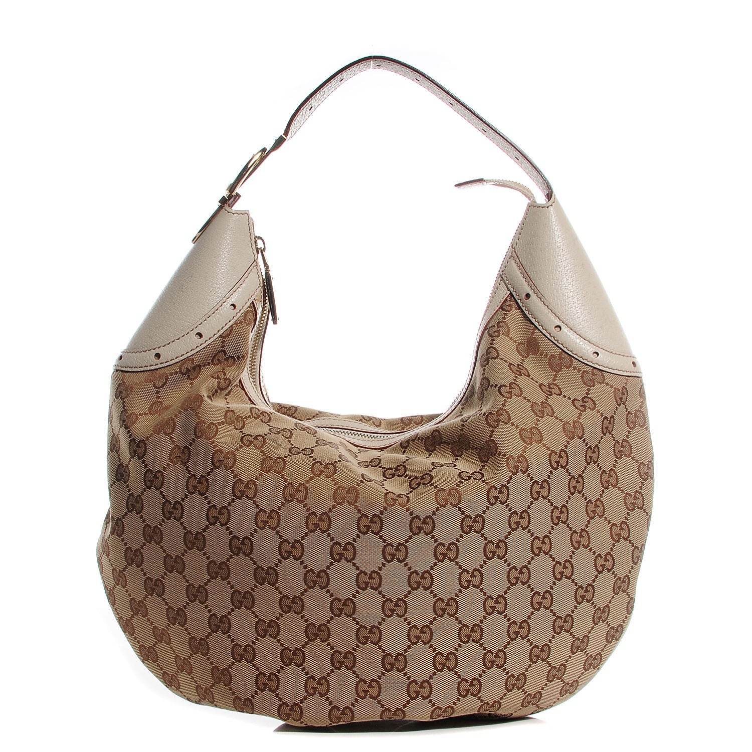 Gucci Monogram Glam Hobo Off White 1 of 7