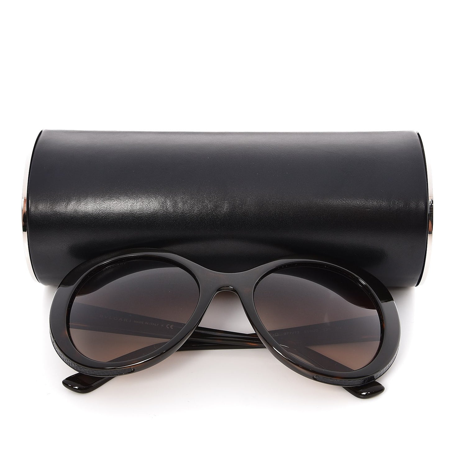 BVLGARI Oversized Sunglasses 8159-B-Q Tortoise