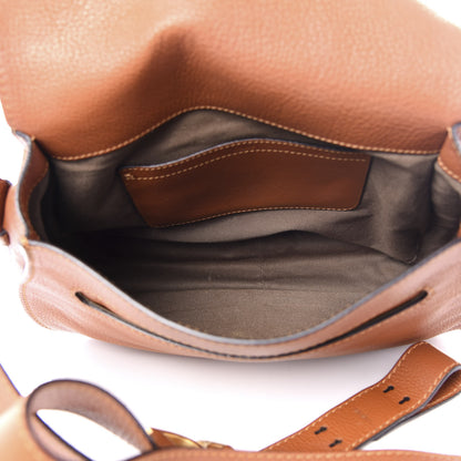 Chloe Calfskin Medium Marcie Round Crossbody Bag Tan 4 of 8