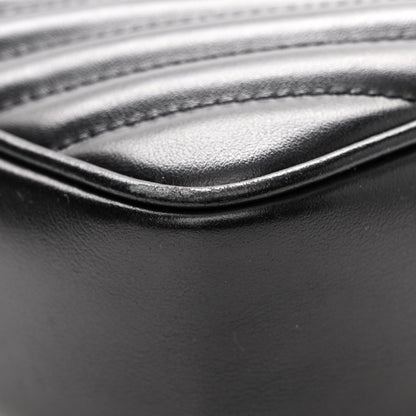 Saint Laurent Calfskin Matelasse Monogram Lou Camera Bag Black 12 of 12