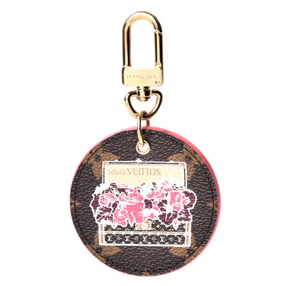 Louis Vuitton Monogram Illustre Posies Bag Charm 1 of 9