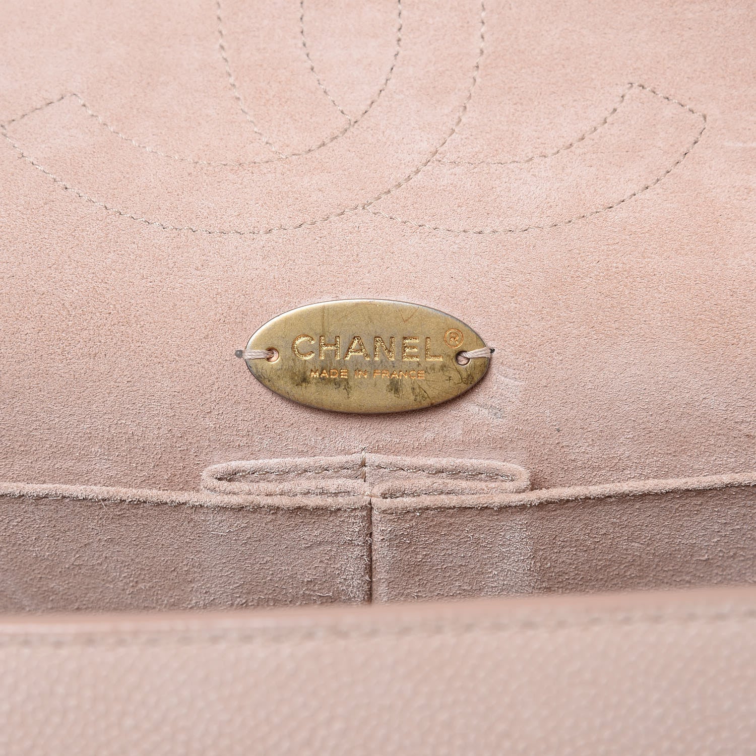 Chanel Grained Calfskin Jumbo Classic Pure Double Flap Nude 6 of 23